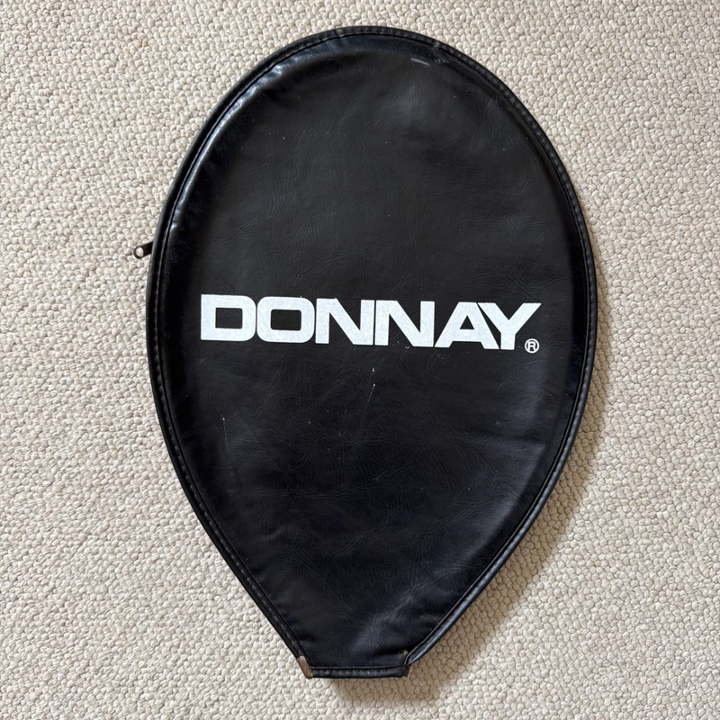 Vintage Donnay Tennis Racquet Faux Leather Black (CASE ONLY)