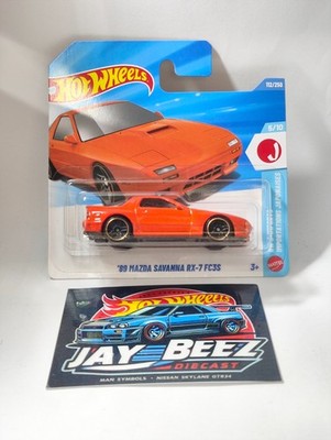 Hot Wheels 2026 NEW Case E '89 Mazda Savanna RX-7 FC3S (Promo Combine Shipping)