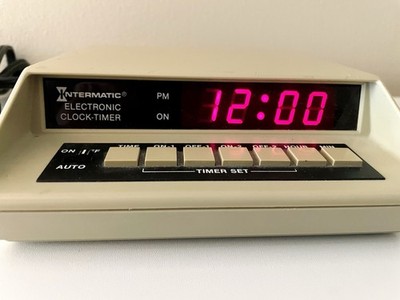 Vintage Intermatic EN1911 Electronic Clock-Timer