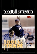 Signed Baseball Card Auto Mike Montgomery 2010 Topps Pro Debut #TT24 Naturals