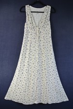 NEW, Reformation Ceara Plunge Neck Midi Dress in Gracie Size 6 #MD879