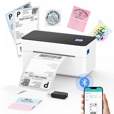 SVANTTO Bluetooth Thermal Shipping Label Printer 4x6, Compatible wi... Fast Ship