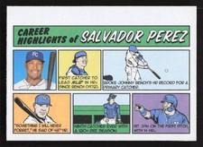 2022 Topps Heritage Salvador Perez 1973 Topps Comics #73TC-18 Card