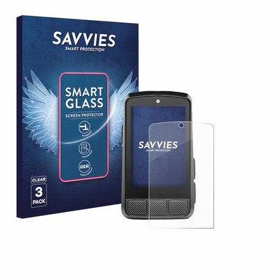 3x Displayschutzglas für Wahoo Elemnt Bolt 3 Panzerfolie
