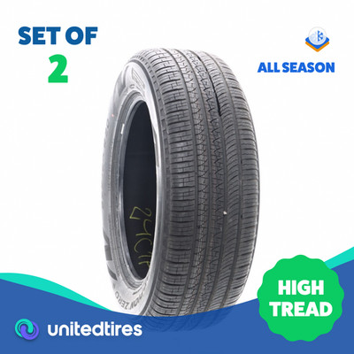 Set of (2) Driven Once 255/60R20 Pirelli Scorpion Zero LR 113V - 9.5/32