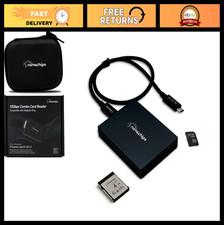 10Gbps USB 3.2 Dual Card Reader for CFexpress Type B  SDXC, Type-C Cable Includ