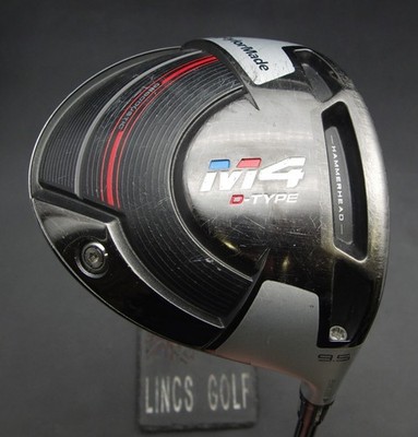TaylorMade M4 D-Type 9,5° Driver Extra Stiff (Optional) Graphitschaft PGM Grip*
