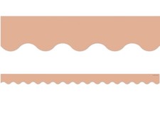 Teacher Created Resources Sedona Sand Scalloped Border