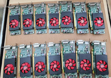 LOT OF 20 Dell AMD HD 8490 0DMHJ0 1GB DisplayPort DVI PCIe Graphics Card