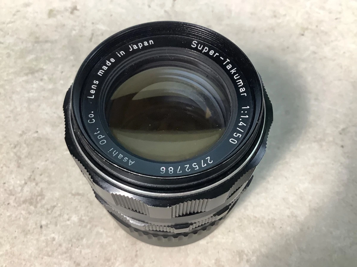 PENTAX f/1.4 Lenses 50mm Focal for sale | eBay