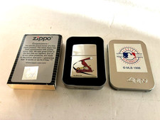 1998 MLB St. Louis Cardinals Zippo Lighter- NEW in Original Tin- Never Used