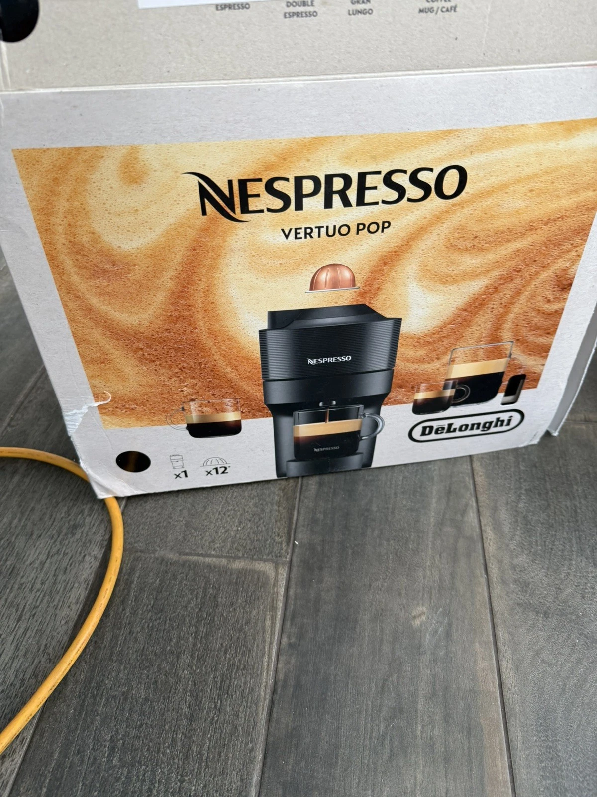 Nespresso Vertuo Pop Coffee - Black