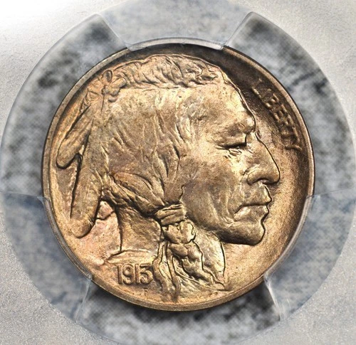 1913-P Type 1 Buffalo Nickel PCGS MS65 Nice Color! #1EMS