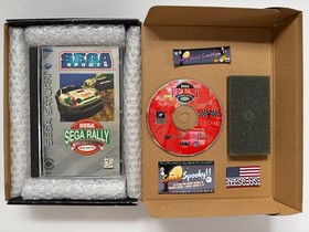 Sega Rally Championship Sega Saturn - NTSC-U/C USA VGC CIB with Foam - Tracked