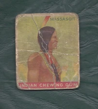 1933 Goudey Indian Chewing Gum card #32 Massasoit POOR