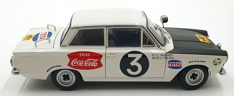 Autoart escala 1/18 fundido 86428 - Ford Cortina MK1 1964 Hughes #3 - Imagem 4 de 4