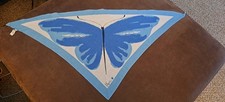 1960's Vintage Vera Scarf Large Lady Bug Signature Italy