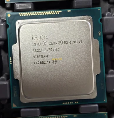 Intel Xeon E3-1281v3 SR21F 3.7GHz 4-Core 8MB 5GT/s LGA1150 B Grade CPU Processor - Bild 1 von 4