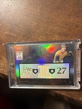 2010 Topps Tribute Jim Catfish Hunter Memorabilia Card /50