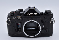 Canon A-1 35mm Film SLR Camera Body, Black Without Finger Grip 