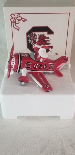 Danbury Mint 2005 Victory Plane Christmas Ornament South Carolina Gamecocks - Picture 2 of 5