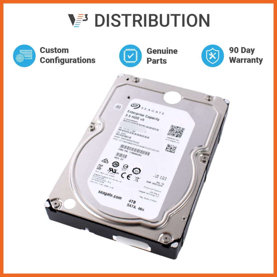Dell 3.5 Inch SATA 4TB Internal Hard Disk Drives for sale | eBay