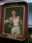 BEAUTIFUL 1930 COCA-COLA TRAY "SWIMSUIT GIRL" — photo 6