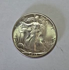 1943 Liberty Walking Half Dollar! AU-BU!