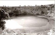 RPPC, Rimrock AZ Arizona  MONTEZUMA WELL  ca1940's Real Photo Postcard