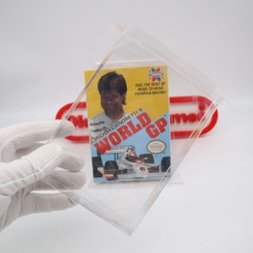 NES Nintendo Game MICHAEL ANDRETTI'S WORLD GP -NEW & Factory Sealed with H-Seam!