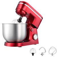 Uimoso KüChenmaschine Knetmaschine 5,7L Teigmixer 1500W Teigmaschine Standmixer