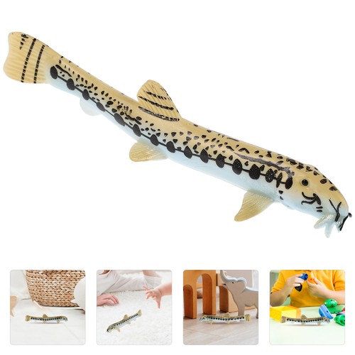Chinese Flower Loach Model Toddler Realistic Sea Animal Fish Figure - Picture 6 of 12
