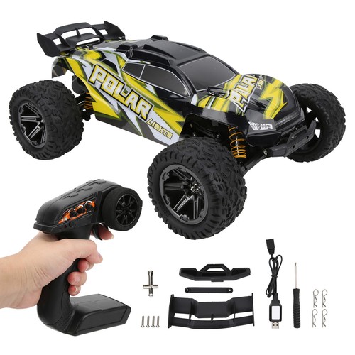 (Yellow Double Power)2.4G HS10422 10424 10423 10421 1/8 Remote Control RC HO - Picture 7 of 24