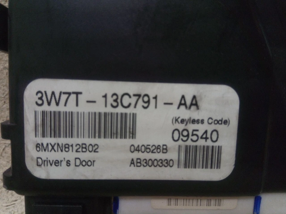 Módulo de entrada sin llave con bloqueo de robo compatible con 03-04 FORD CROWN VICTORIA VIC a15-202515 Foto 2 de 4