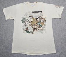 Vintage Bubba & Billy Bob Shirt Mens Large Deer Hunting Funny Parody Graphic 80s