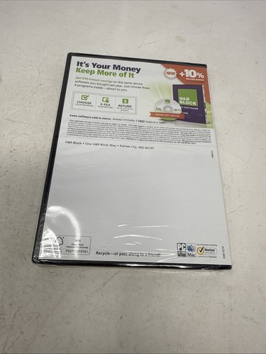 H & R Block One-Stop Shopping Tax Software 2014 Tax Year-RARE-SHIP N 24 HRS-NEW - Picture 9 of 12