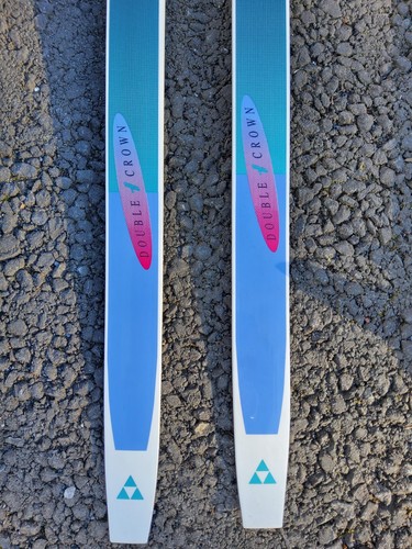 Fischer XC Double Crown Ski 190cm & Stöcke 130cm mit einem KIS Hartschalenkoffer - Bild 3 von 18