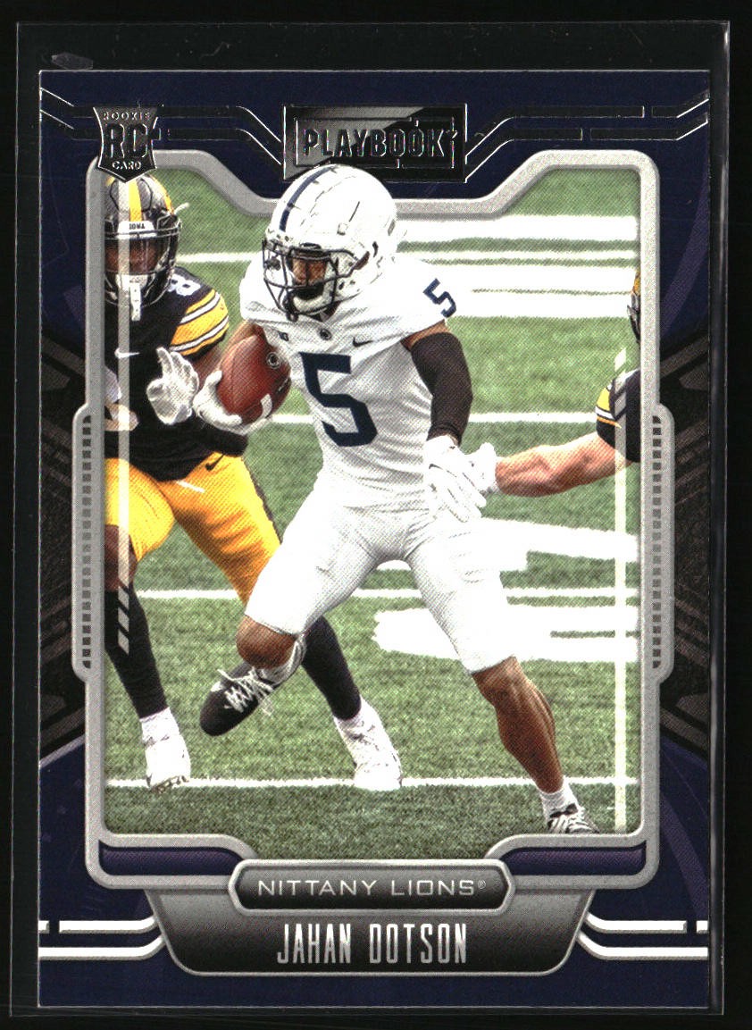 2022 Panini Chronicles Draft Picks #12 Jahan Dotson Playbook