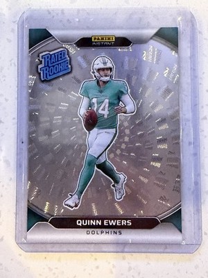 2025 Panini Instant Quinn Ewers /99 Silver Holoflex Rated Rookie #RRH-25