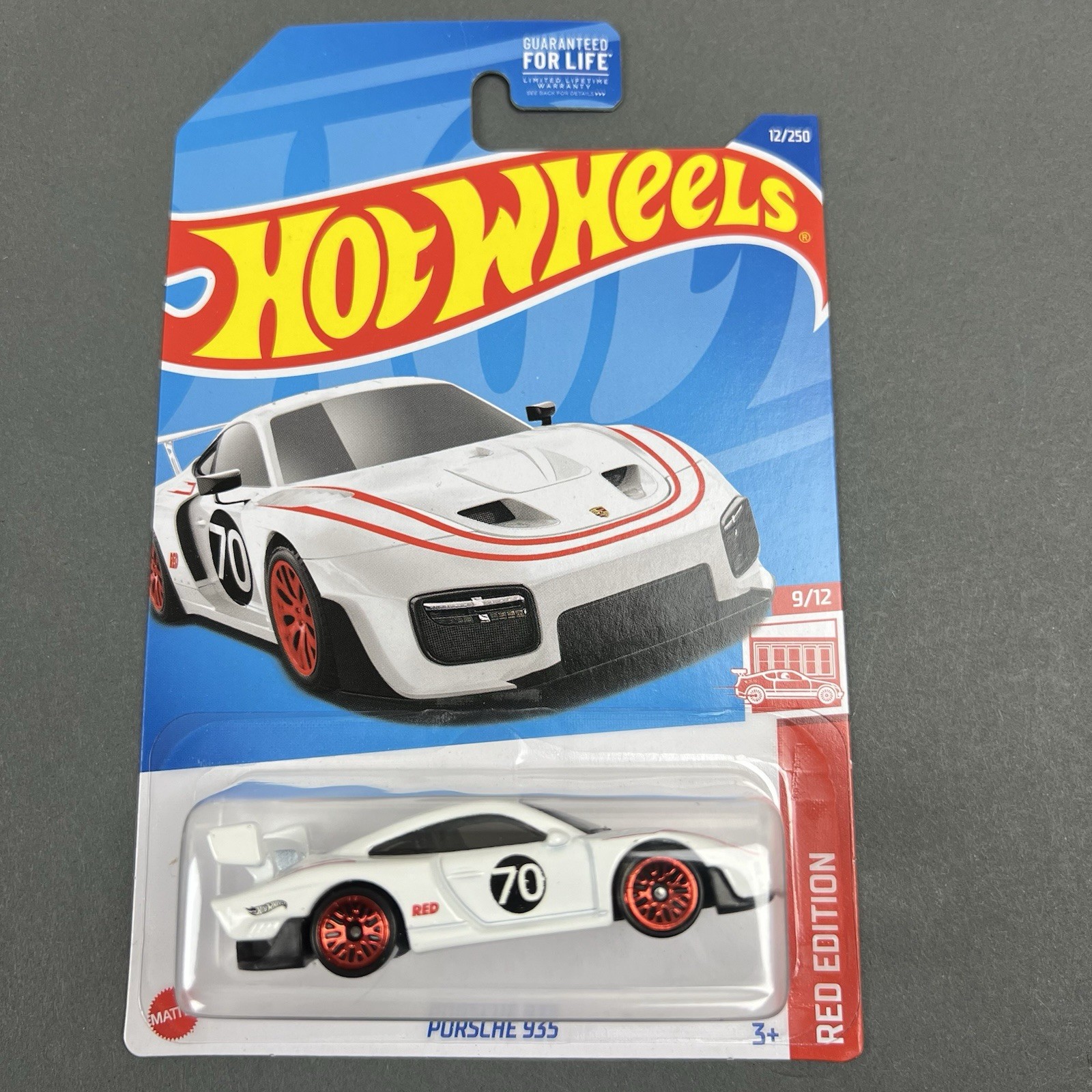Hot Wheels 2022 Red Edition Porsche 935 White #9/12 Target Exclusive