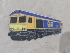 GBRf Class 66 Enamel Brooch Pin Train Badge