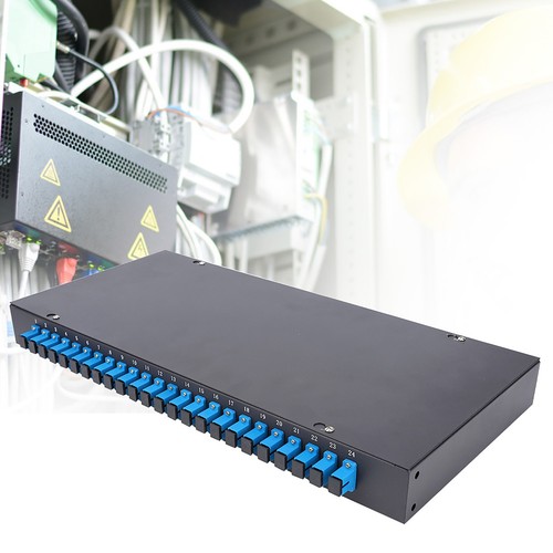 Optical Fiber Terminal Box 24 Core 24 Port Fiber Patch Panel SC Connector - Photo 2/8