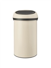 Image of Brabantia Touch Bin Soft Beige Extra Large Kitchen Waste Bin 60L - 40x40x71cm