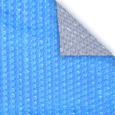 20' x 40' Rect. 8 Mil Blue Space Age Swimming Pool Solar Blanket Heater Cover
