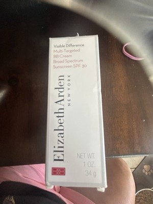 Elizabeth Arden Visible Difference Multi-Targeted BB Cream SPF 30 1 Oz SHADE 01