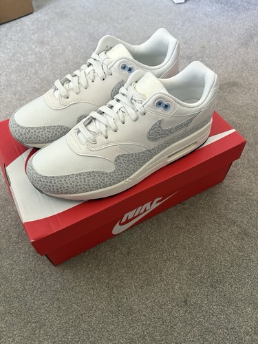 Nike Air Max 1 White Safari Men’s UK 7.5