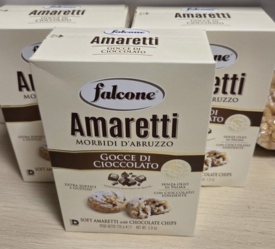 3x falcone soft Amaretti Schoko je 170g MHD 04.02.26