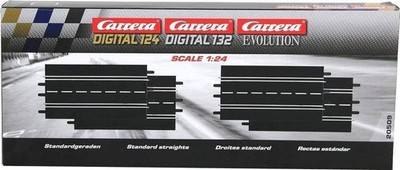Carrera Evolution & Digital Slot Straight Track 1:24 NIB NEW 20509