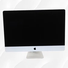  Apple iMac Retina 5K 27", 2017 Quad-Core i5 3.4GHz 8GB RAM 1.03TB, crack screen