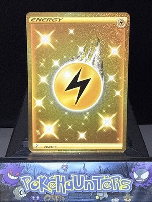 Pokemon Karte Blitz Energie 235/203 Evolving Skies Secret Gold Rare NM